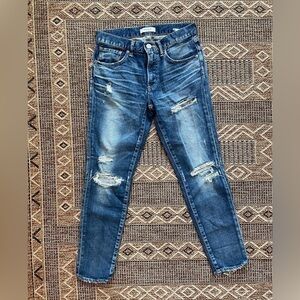 MOUSSY VINTAGE Howa Distressed Skinny Jeans Size 26